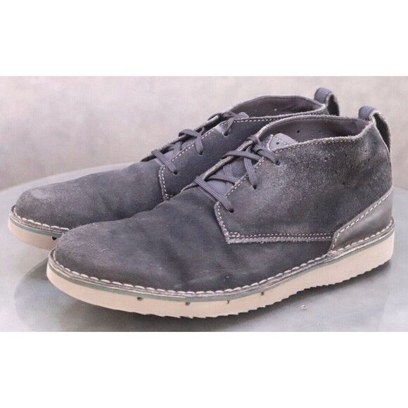 Clarks Collection Men's Chukka Boots Size 8 Suede Blue